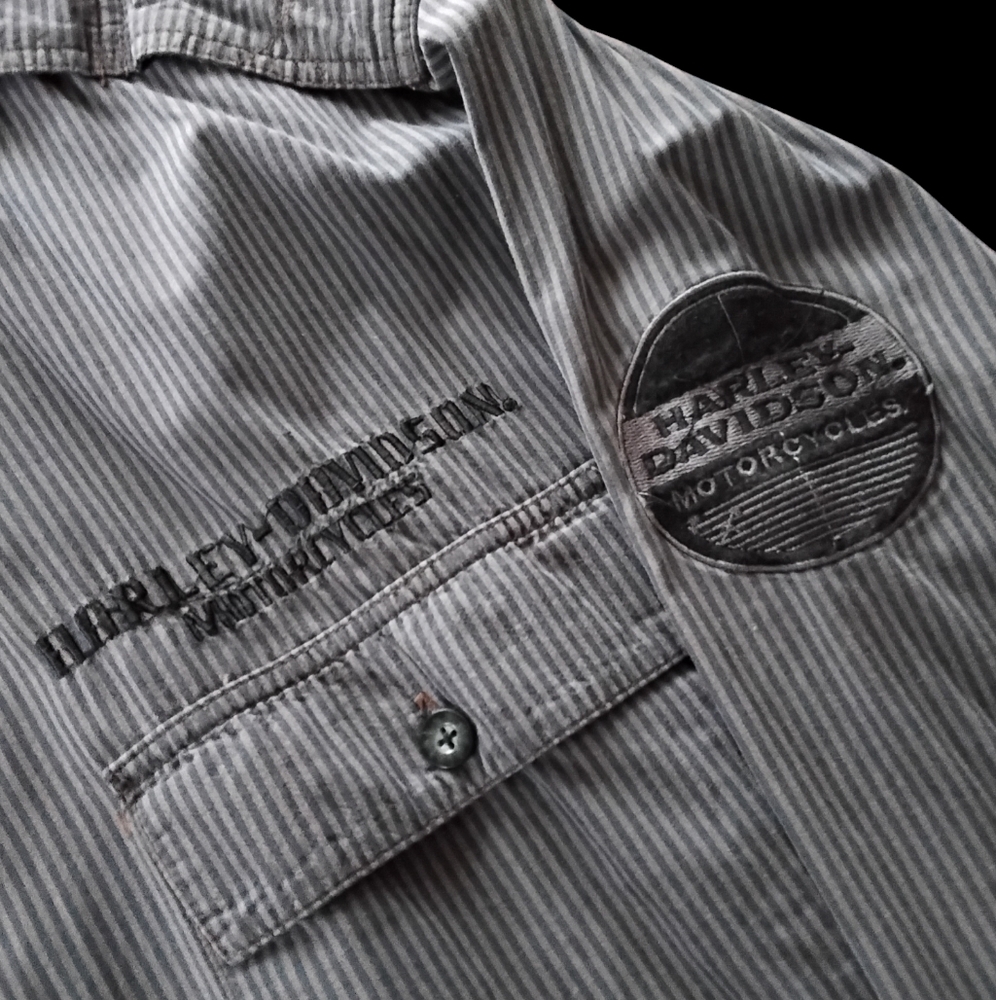 Mens Harley Davidson Long Sleeve Shirt